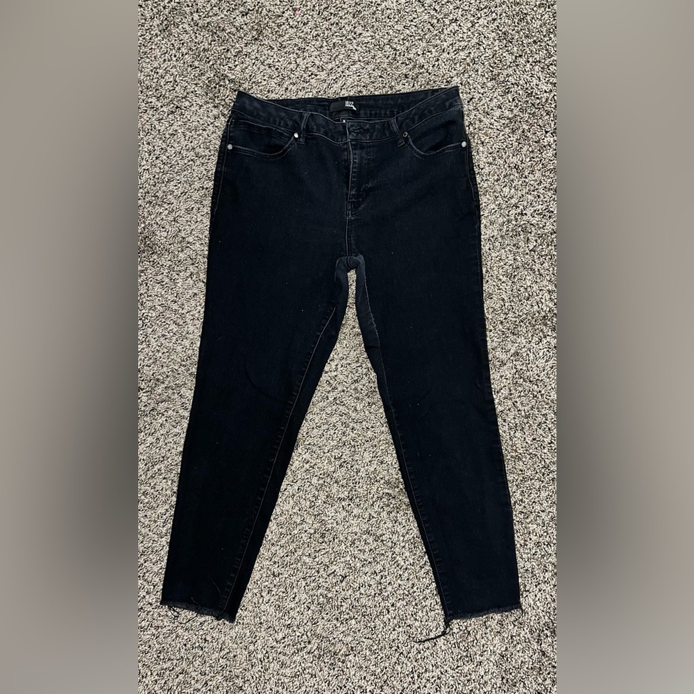 1882 denim Women's Black Jeans - Picture 1 of 7